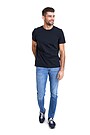 Slim fit stretch denim pants 1 | BLUE | Audimas