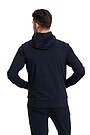Organic cotton zip through hoodie 2 | BLACK | Audimas