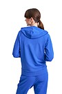 Soft modal full-zip hoodie 2 | BLUE | Audimas