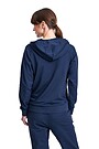 Soft modal full-zip hoodie 2 | BLUE | Audimas