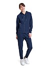 Soft modal full-zip hoodie 4 | BLUE | Audimas