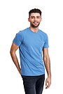 Organic cotton short sleeve T-shirt 1 | BLUE | Audimas