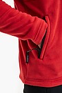 Half zip long sleeve sweatshirt 4 | RED | Audimas