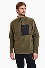 Half zip long sleeve sweatshirt 3 | GREEN | Audimas
