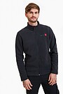 Zip-through sweatshirt 1 | BLACK | Audimas