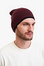 Knitted merino wool hat 1 | BORDO | Audimas