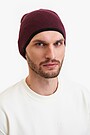 Knitted merino wool hat 2 | BORDO | Audimas