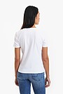 Short sleeves cotton T-shirt The Tricolour Oak 3 | WHITE | Audimas