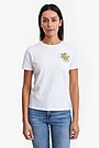 Short sleeves cotton T-shirt Lithuania's Vytis 1 | WHITE | Audimas