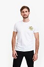 Short sleeves cotton T-shirt Lithuania's Vytis 1 | WHITE | Audimas