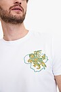 Short sleeves cotton T-shirt Lithuania's Vytis 2 | WHITE | Audimas