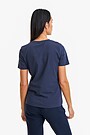 Organic cotton short sleeve T-shirt 2 | BLUE | Audimas