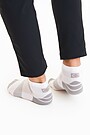 Mid-length sports socks 4 | WHITE | Audimas