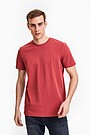 Organic cotton short sleeve T-shirt 1 | RED | Audimas