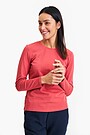 Essential long sleeve top 1 | RED/PINK | Audimas