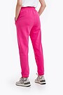 Organic cotton French terry sweatpants 3 | PINK | Audimas