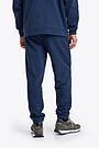 Organic cotton French terry sweatpants 3 | BLUE | Audimas