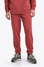 Organic cotton French terry sweatpants 2 | RED | Audimas