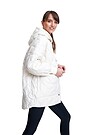 Oversized quilted jacket 3 | WHITE | Audimas