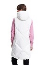 Long vest 4 | WHITE | Audimas