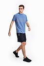 Relaxed fit training t-shirt 4 | BLUE | Audimas