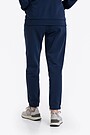 Organic cotton French terry sweatpants 3 | BLUE | Audimas