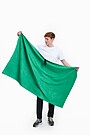 Microfiber towel LIETUVA 150x90 cm 3 | GREEN | Audimas