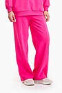 Wide leg terry sweatpants 2 | PINK | Audimas