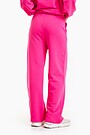 Wide leg terry sweatpants 3 | PINK | Audimas