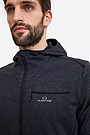 Performance jersey zip through hoodie 3 | BLACK | Audimas