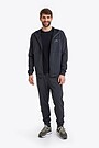 Performance jersey zip through hoodie 4 | BLACK | Audimas