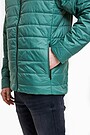 Essential short transitional jacket 4 | GREEN | Audimas