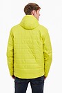 Essential short transitional jacket 2 | YELLOW | Audimas