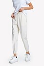 Stretch fabric relaxed fit pants 2 | Cream | Audimas