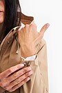 Technical city coat with 5 000 membrane 4 | BROWN | Audimas