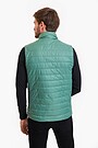 Thermore insulated padded vest 2 | GREEN | Audimas