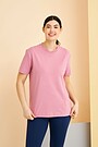 Loose fit T-shirt 1 | PINK | Audimas