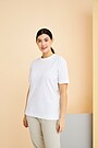 Loose fit T-shirt 1 | WHITE | Audimas