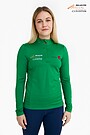 Long sleeve top "I rowed the Atlantic" 1 | GREEN | Audimas
