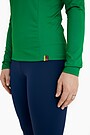 Long sleeve top "I rowed the Atlantic" 4 | GREEN | Audimas