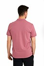 Organic cotton polo t-shirt 2 | PINK | Audimas