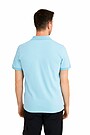 Organic cotton polo t-shirt 2 | BLUE | Audimas