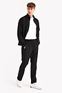 Wowen regural fit sweatpants 1 | BLACK | Audimas