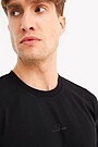 Loose fit short sleeves T-shirt 3 | BLACK | Audimas