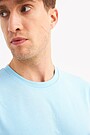 Loose fit short sleeves T-shirt 3 | ŠVIESIAI MĖLYNA | Audimas