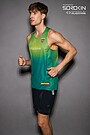 Sleeveless running T-Shirt 1 | GREEN | Audimas