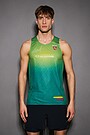 Sleeveless running T-Shirt 3 | GREEN | Audimas