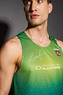 Sleeveless running T-Shirt 4 | GREEN | Audimas