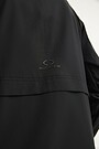 Stretchy woven full-zip track jacket 4 | BLACK | Audimas