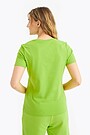 Organic cotton short sleeve T-shirt 2 | GREEN | Audimas